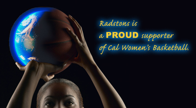 Radstons is a proud supporter of Cal Women's Basketball!